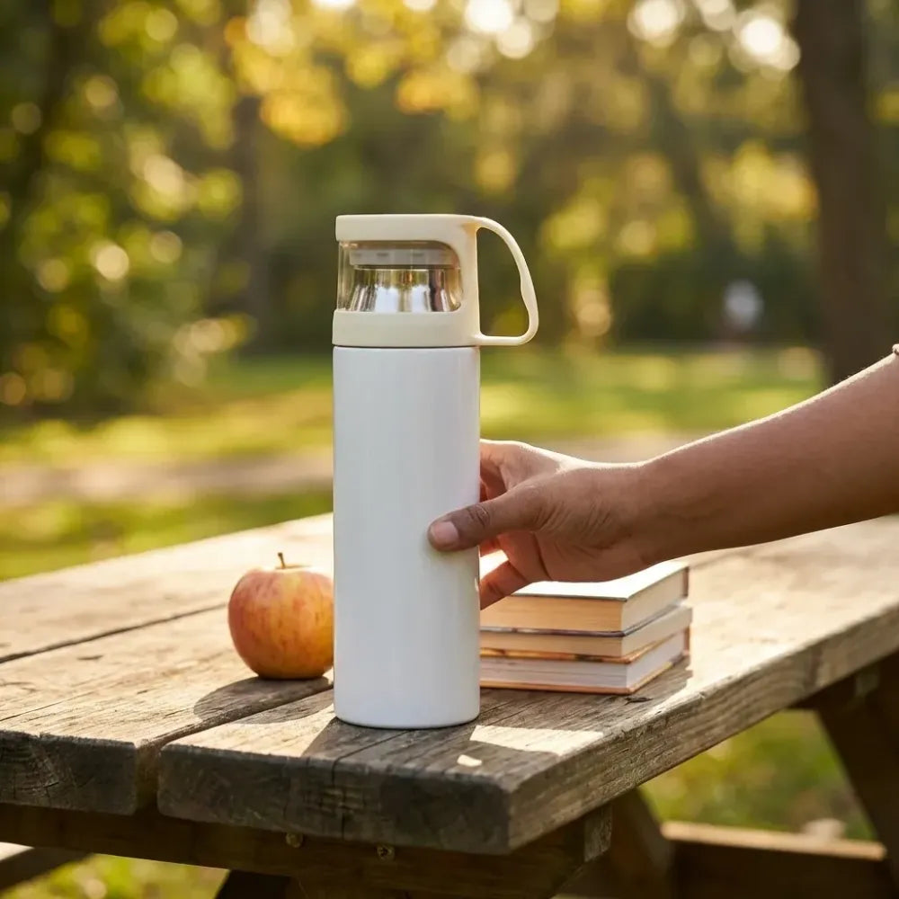Stainless steel water vacuum bottle (350 ml) - home & kitchen