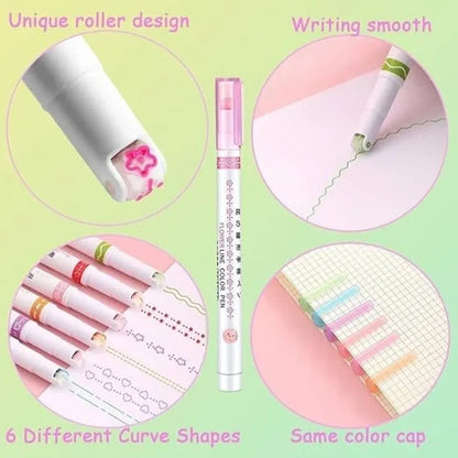 Stamp pen roller liner – pack of 6