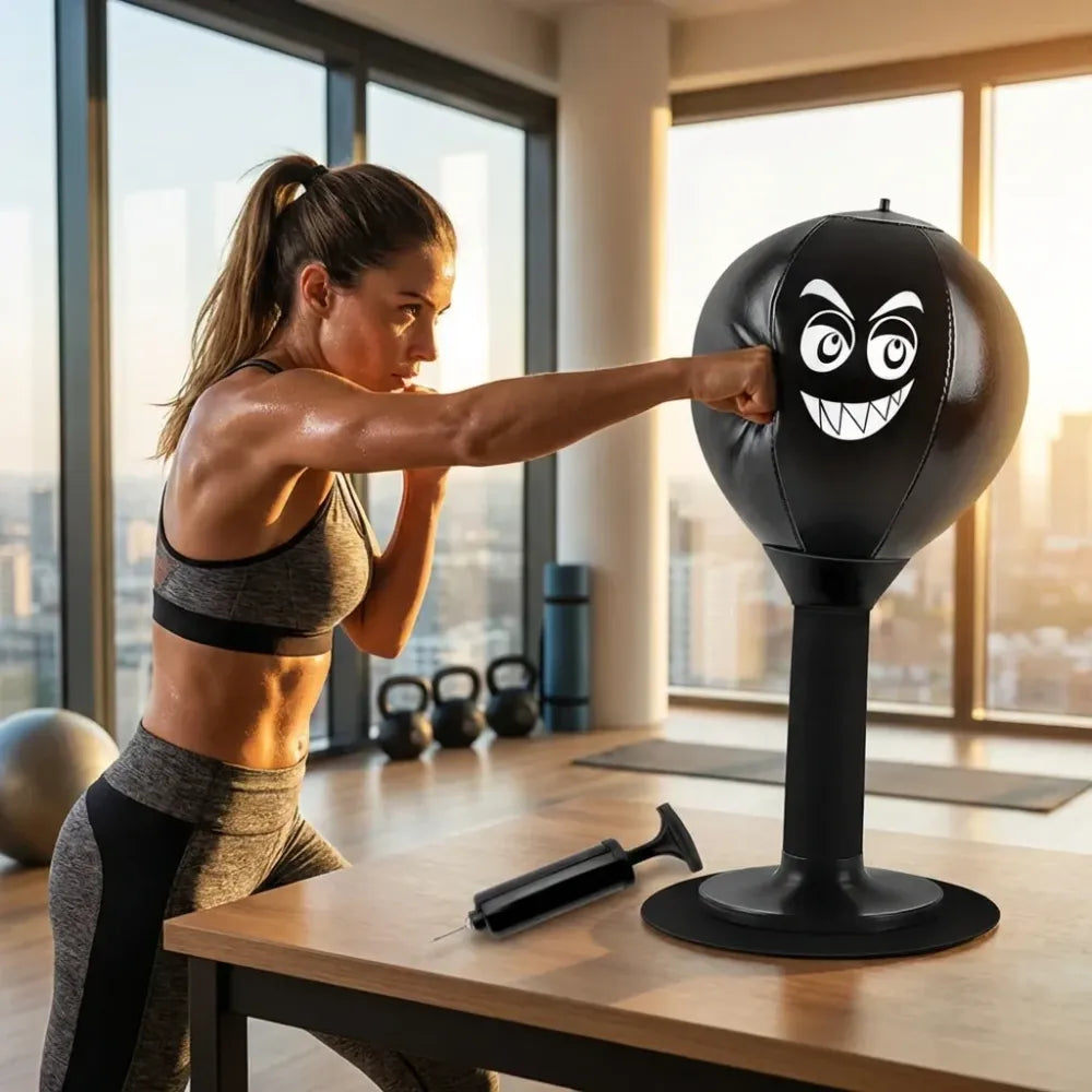 Standing boxing punch bag
