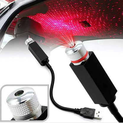 Star lamp usb car fancy light