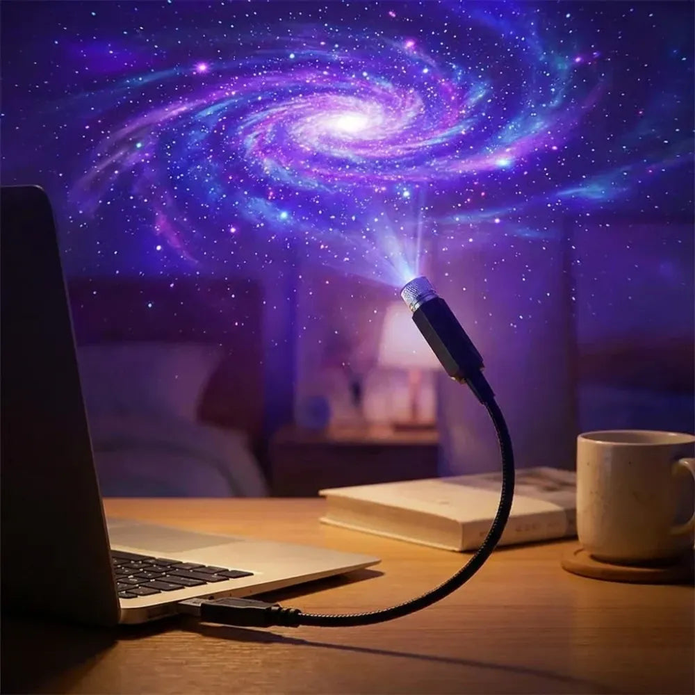 Star lamp usb car fancy light