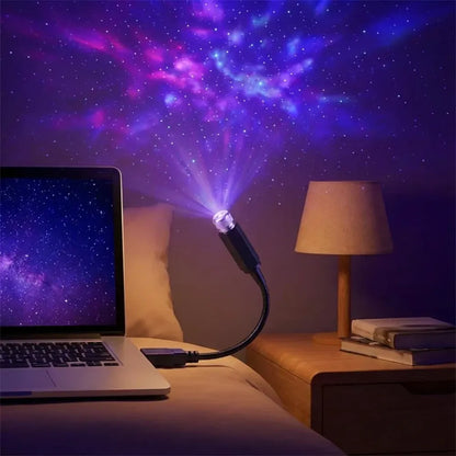 Star lamp usb car fancy light