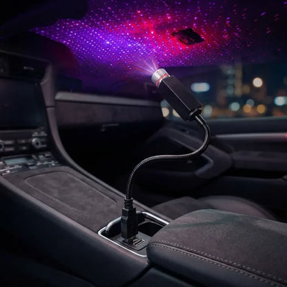 Star lamp usb car fancy light