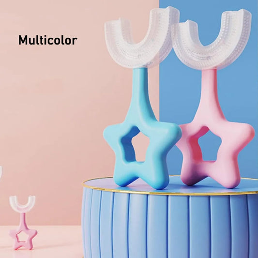 Star-shaped kids’ toothbrush - health care