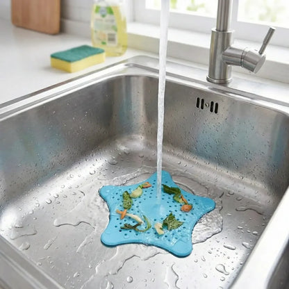 Star-shaped sink hair catcher - home & kitchen