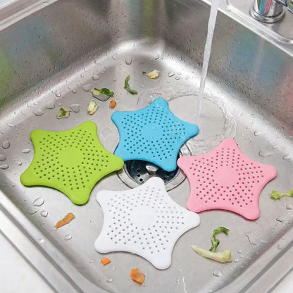 Star-shaped sink hair catcher - home & kitchen