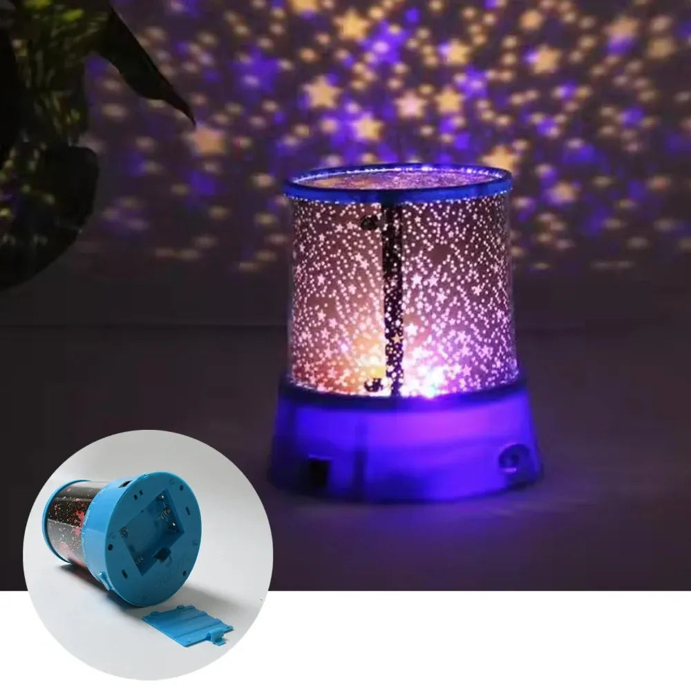 Starry night projector lamp