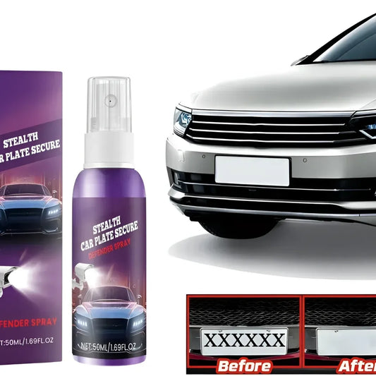 Stealth car plate sealant