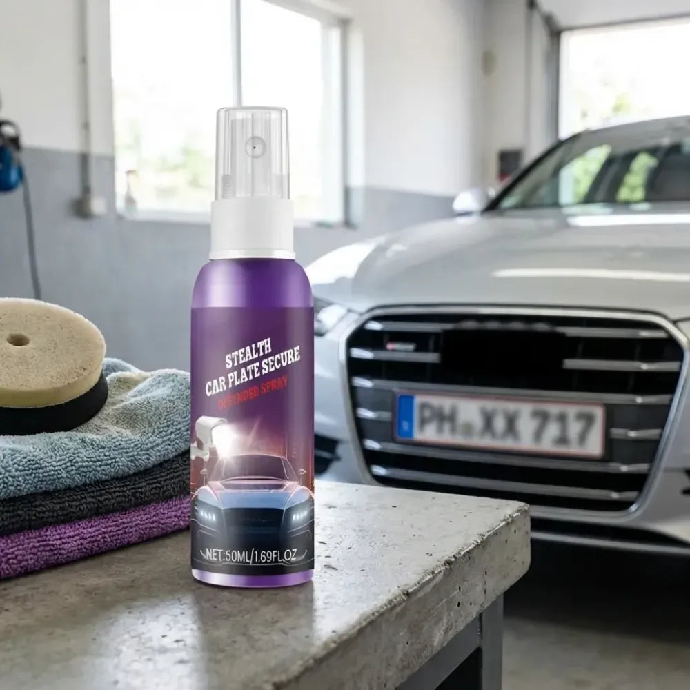 Stealth car plate sealant