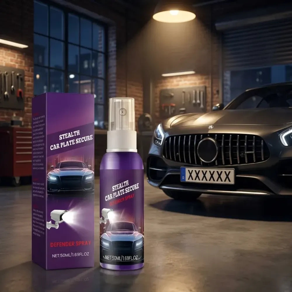 Stealth car plate sealant