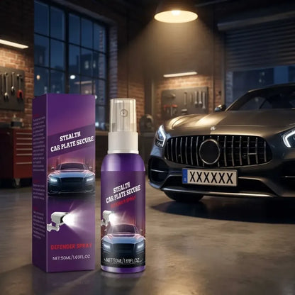 Stealth car plate sealant
