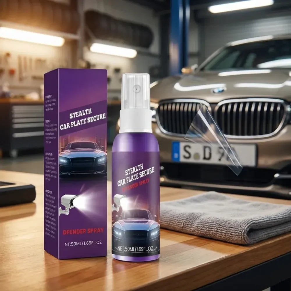 Stealth car plate sealant