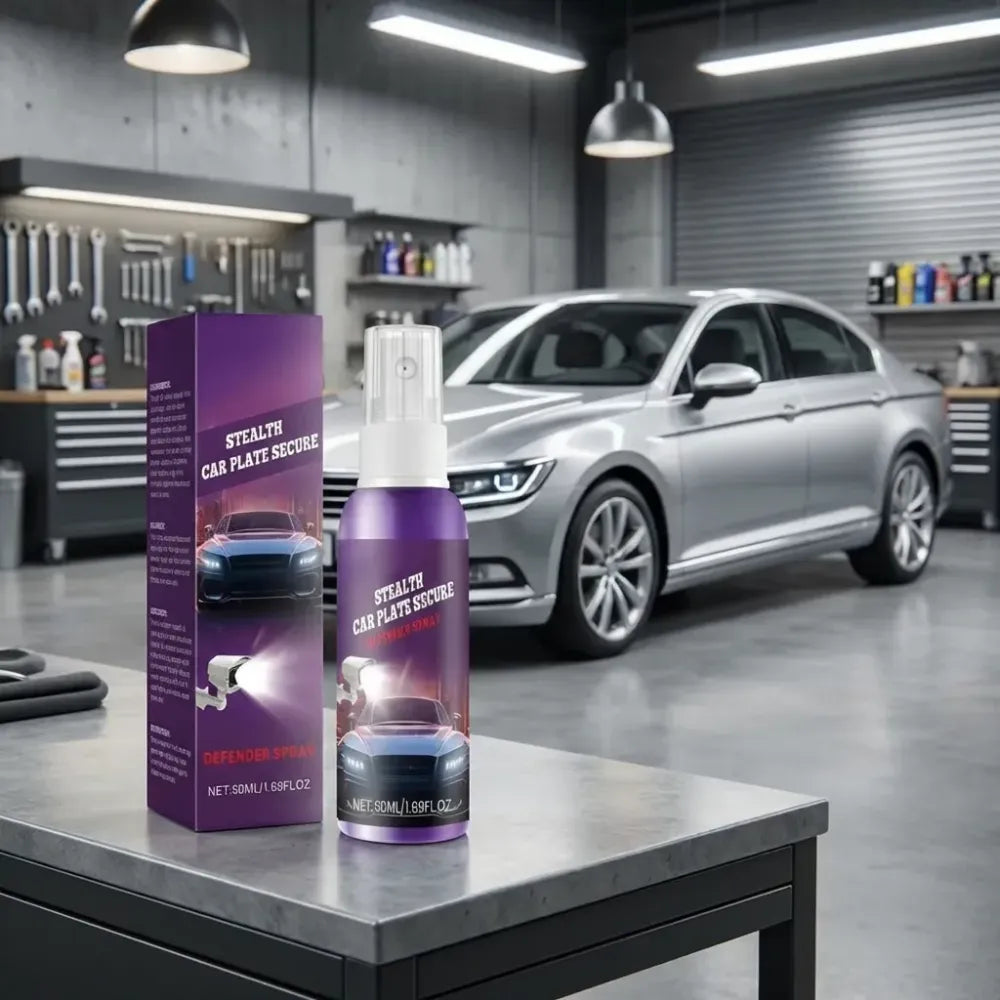 Stealth car plate sealant