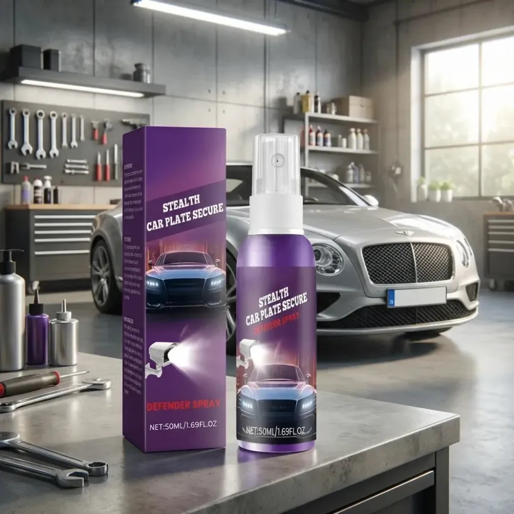 Stealth car plate sealant
