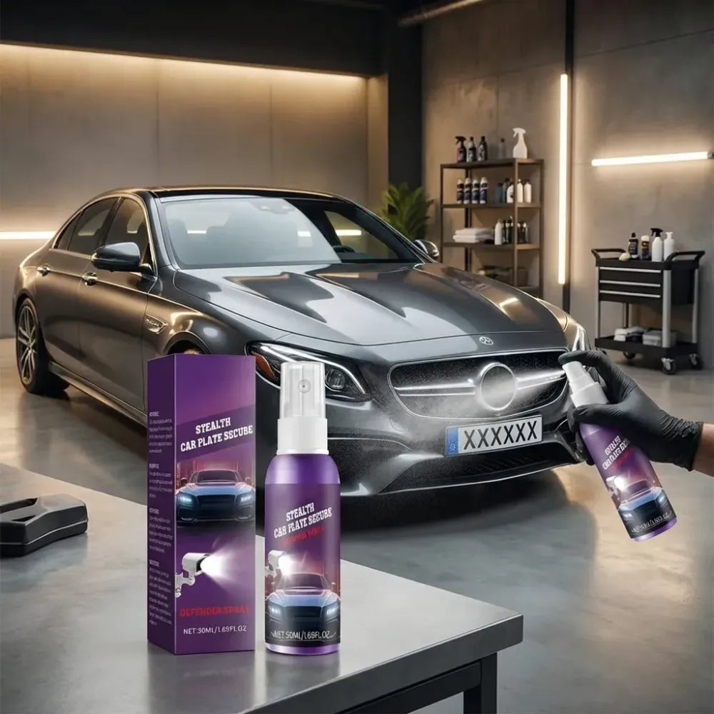Stealth car plate sealant