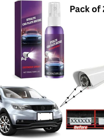 Stealth License Plate Spray