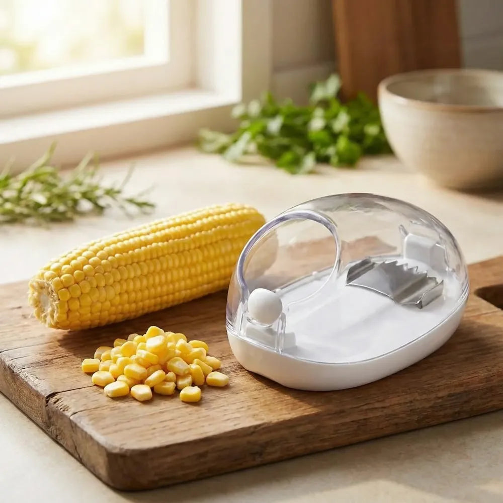Steel blade corn remover - home & kitchen