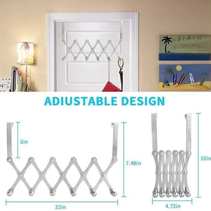 Steel hooks for clothes hanging - free size