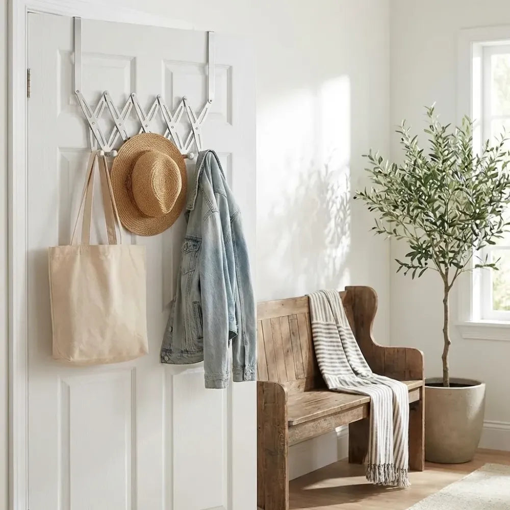 Steel hooks for clothes hanging - free size