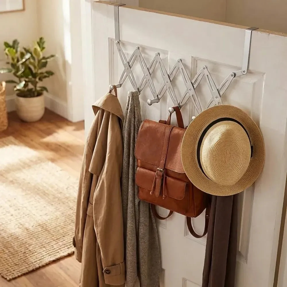 Steel hooks for clothes hanging - free size