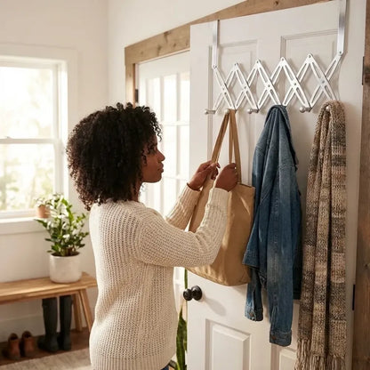 Steel hooks for clothes hanging - free size