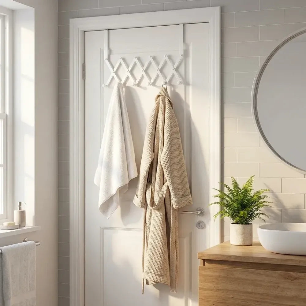 Steel hooks for clothes hanging - free size