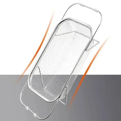 Steel mesh kitchen colander - potential heroes