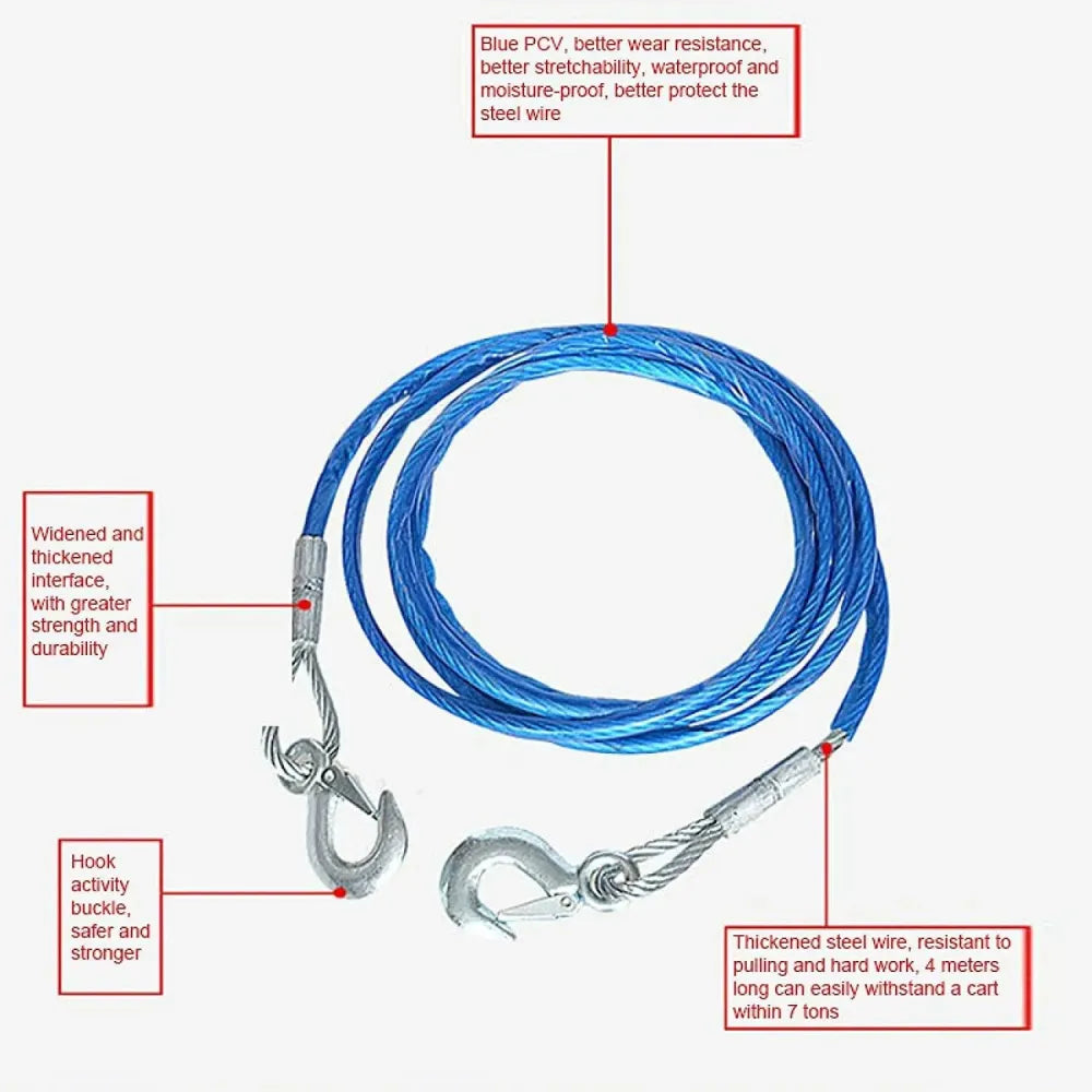 Steeltug hd tow rope
