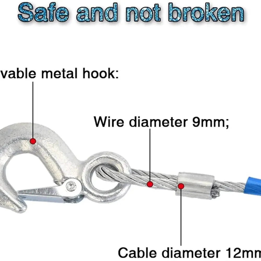 Steeltug hd tow rope