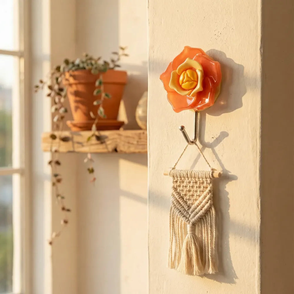 Stick-on wall hooks - home improvement