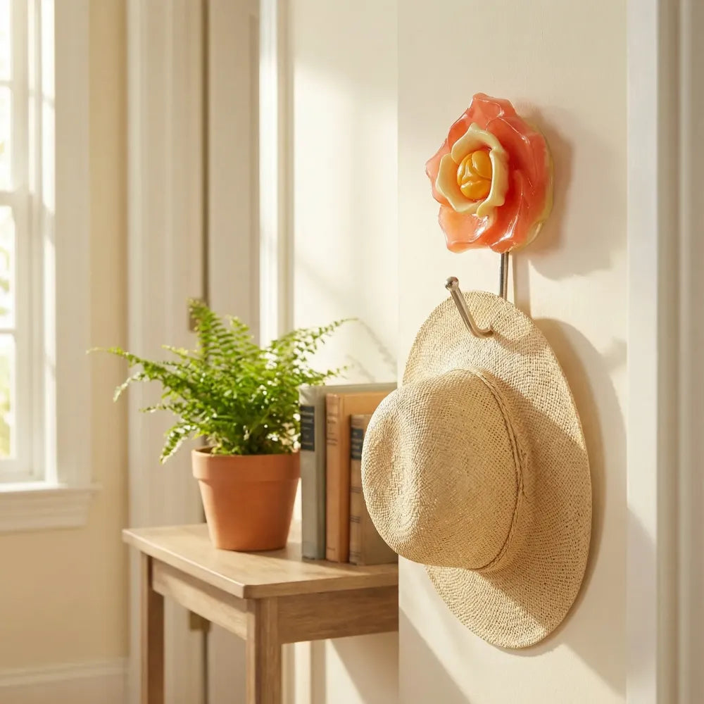 Stick-on wall hooks - home improvement