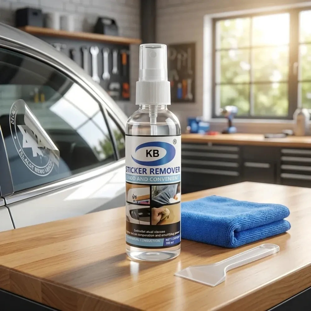 Sticker remover spray - home essentials