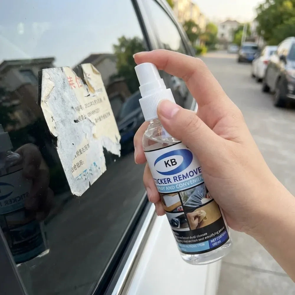 Sticker remover spray - home essentials