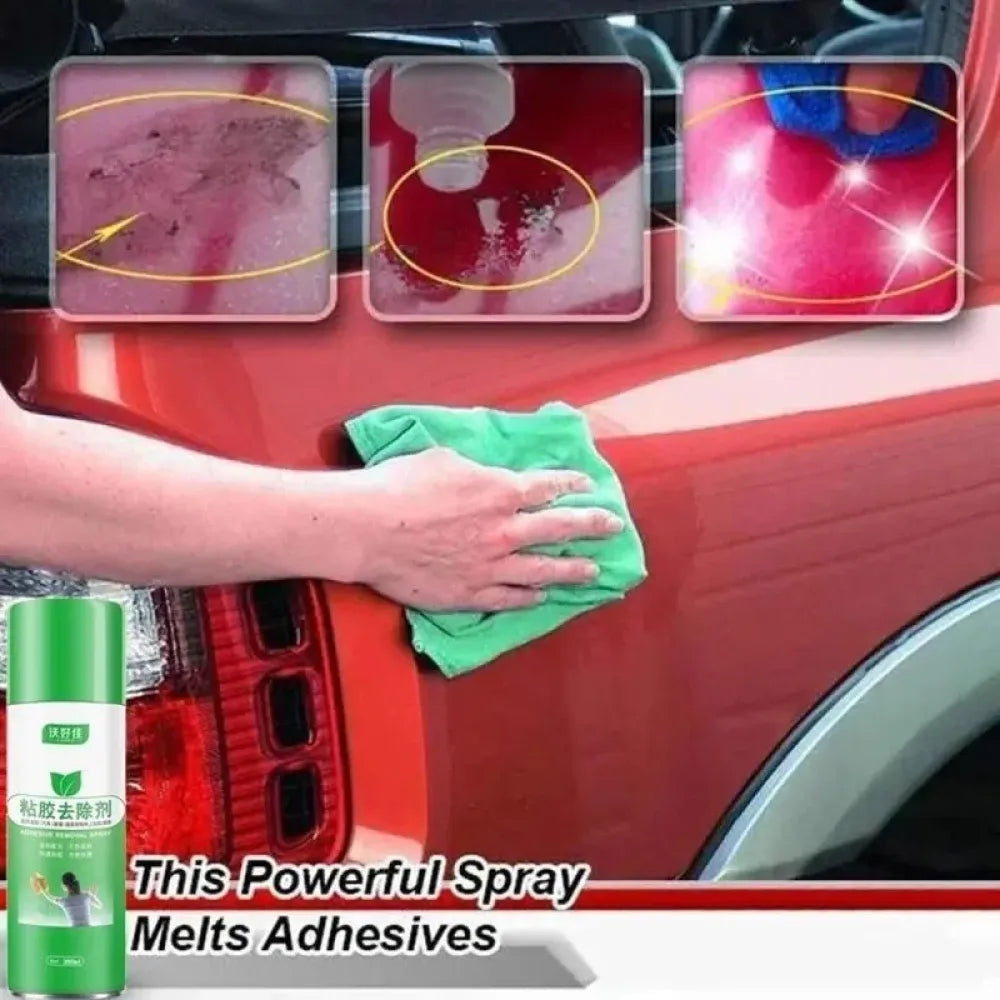 Sticker residue eraser