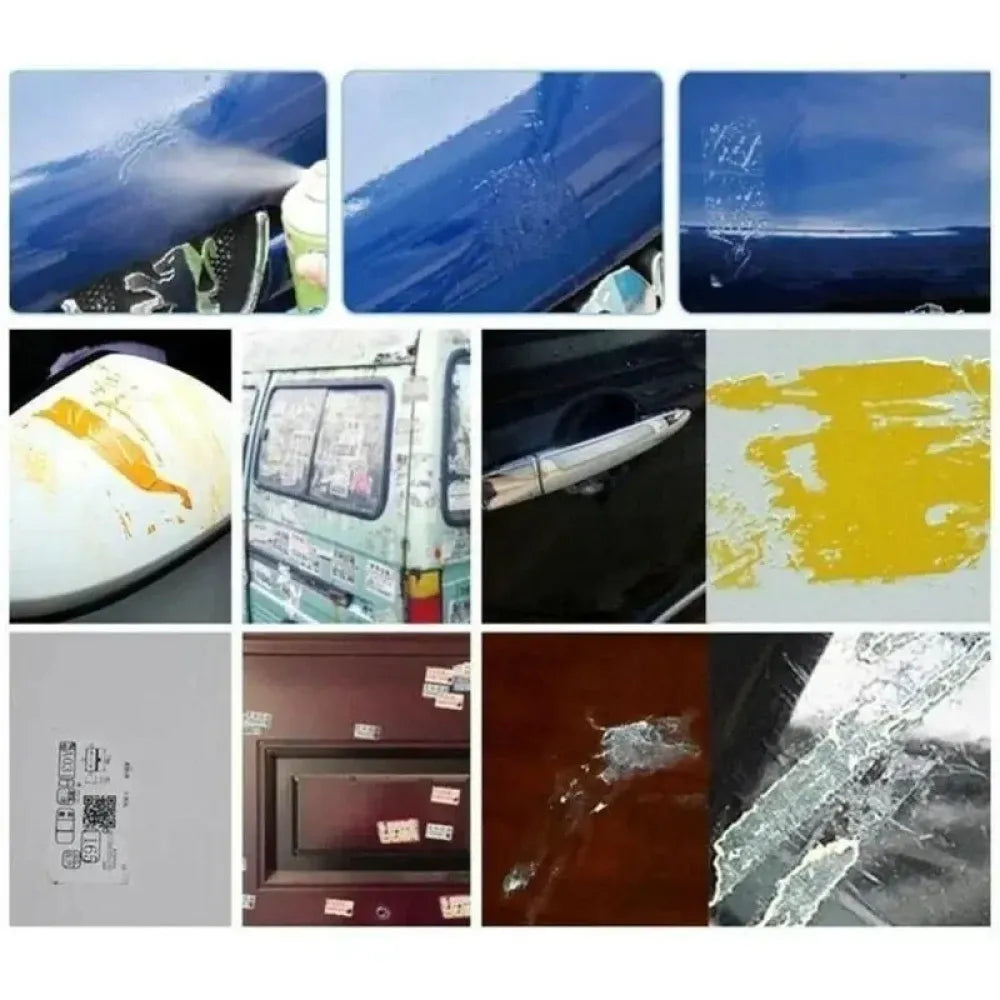 Sticker residue eraser
