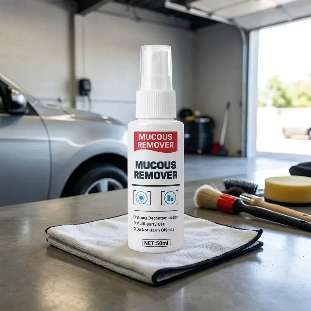 Sticky residue remover - car and bike accessories