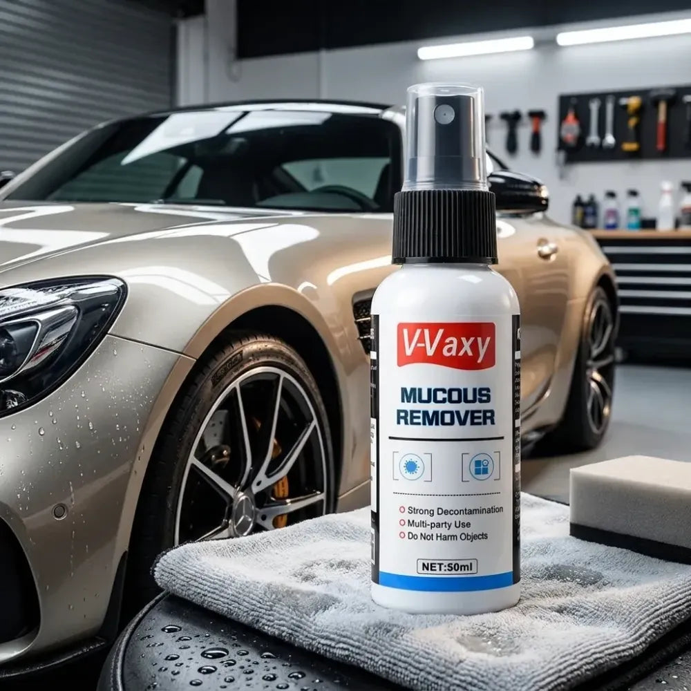 Sticky residue remover - car and bike accessories