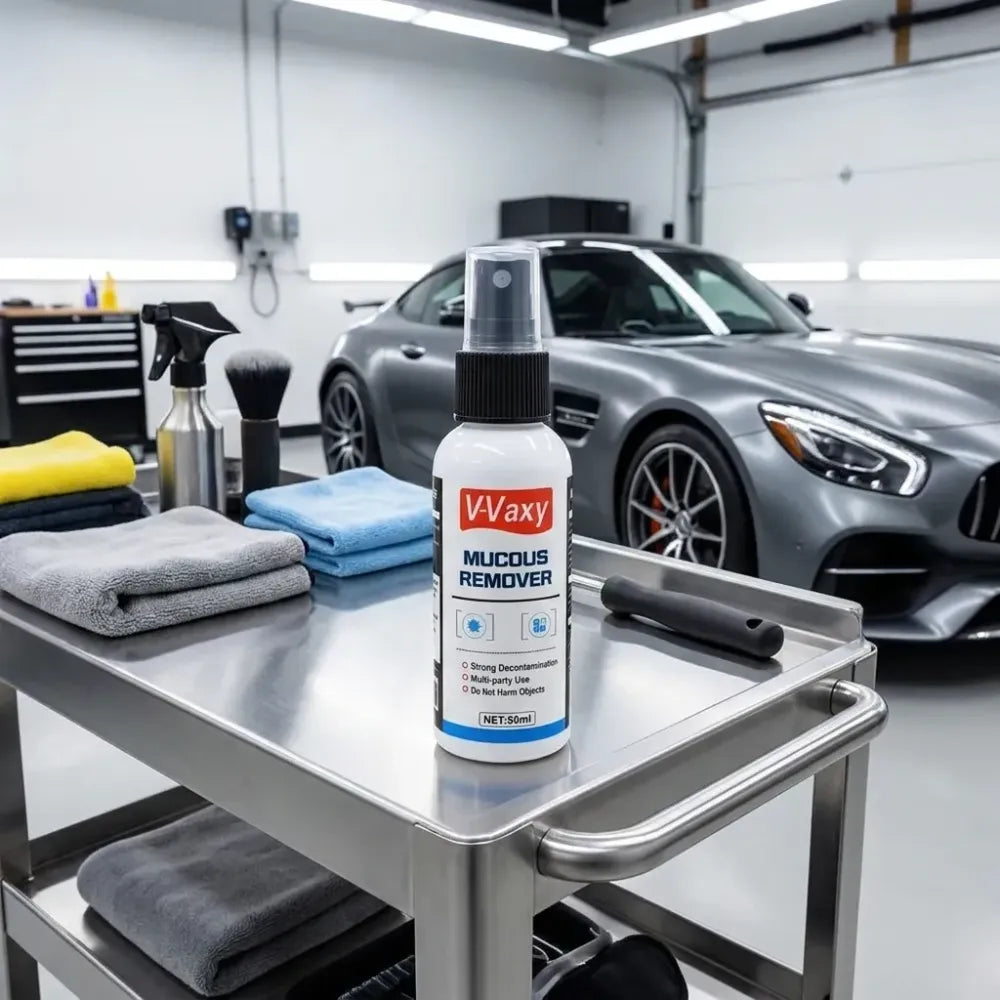 Sticky residue remover - car and bike accessories
