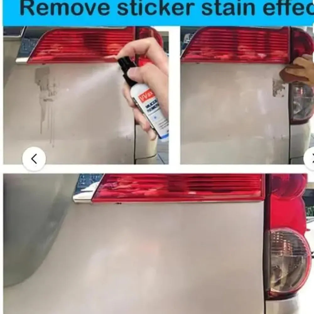 Sticky residue remover - car and bike accessories