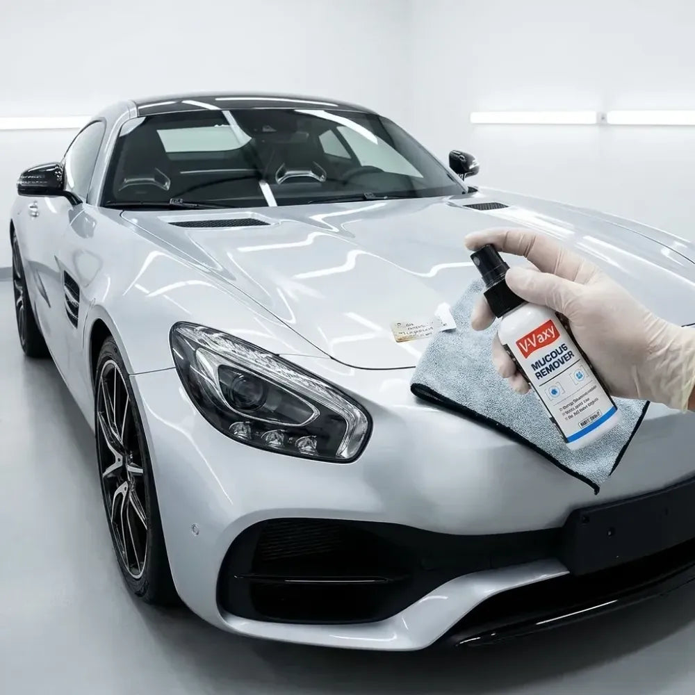 Sticky residue remover - car and bike accessories