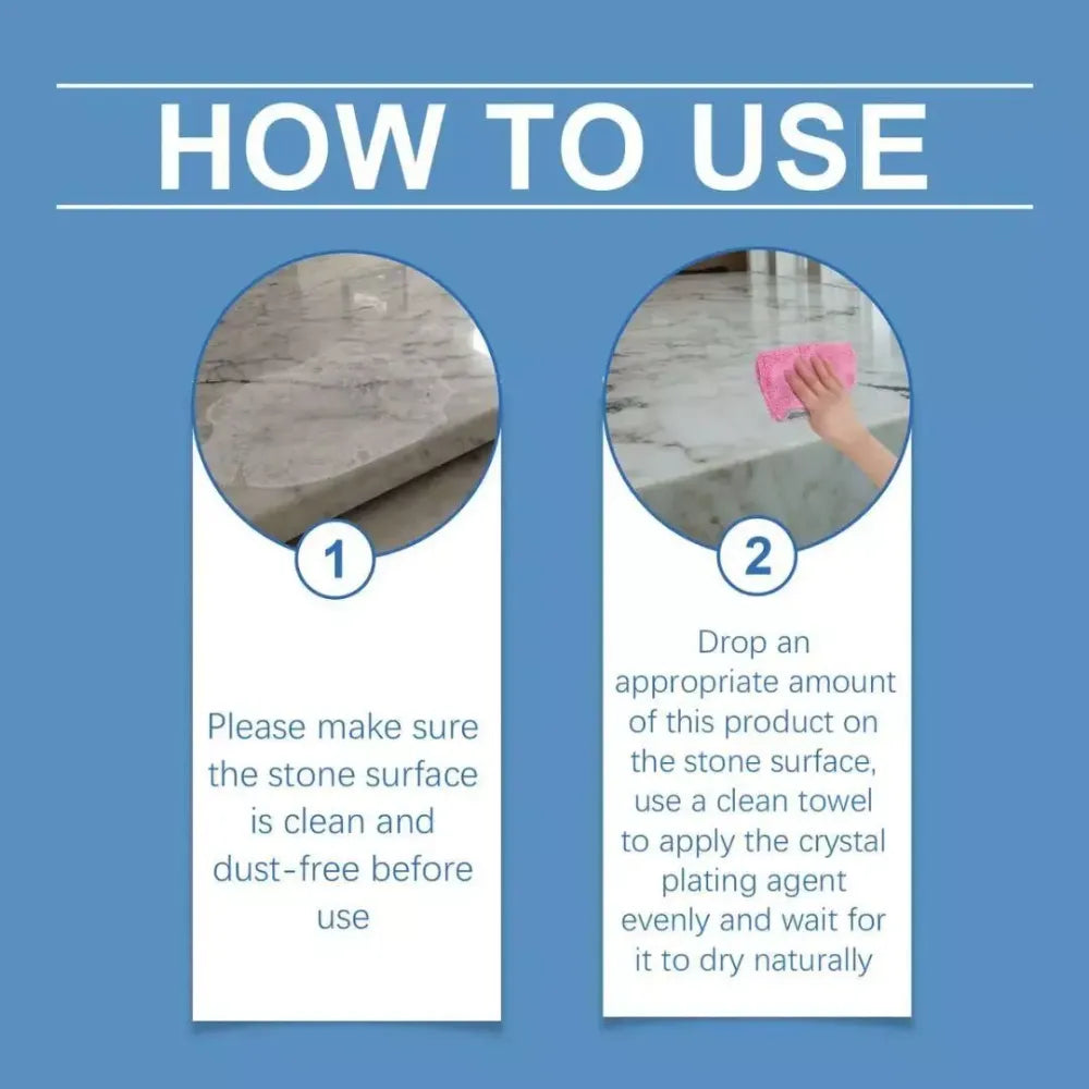 Stone crystal plating agent - home essentials