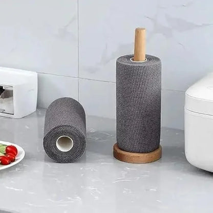 Streak-free microfiber cloth