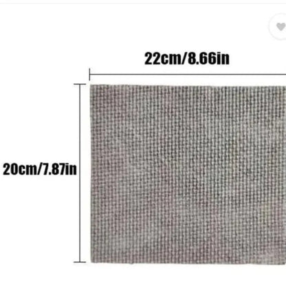 Streak-free microfiber cloth