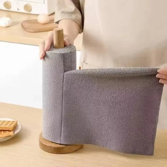 Streak-free microfiber cloth