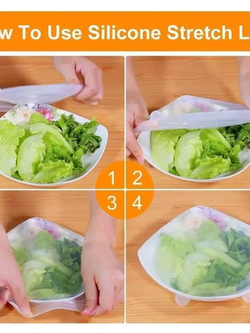 Stretch Silicone Food Lids