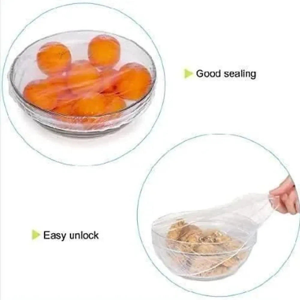 Stretchable food storage covers