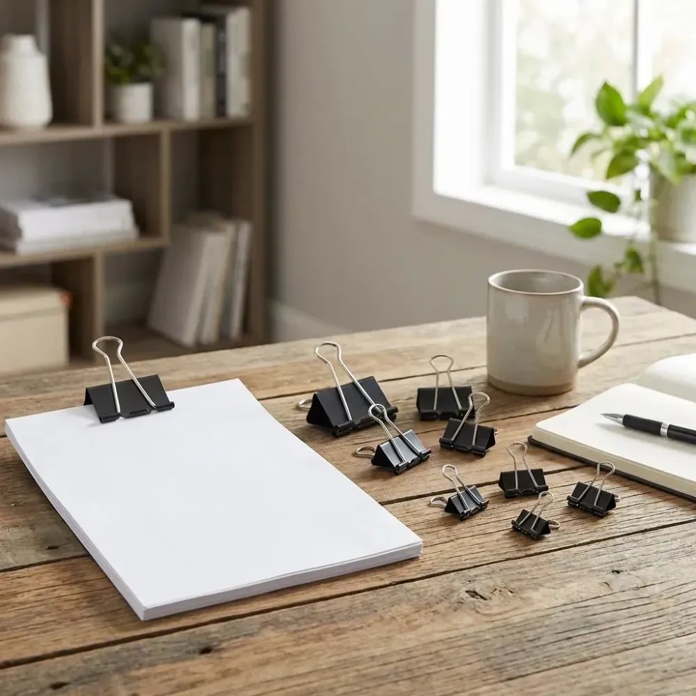 Strong mix binder clips - office