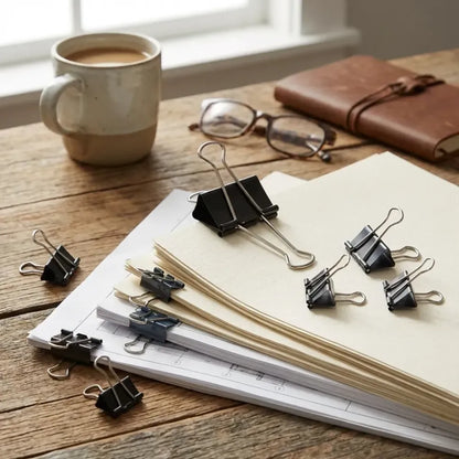 Strong mix binder clips - office