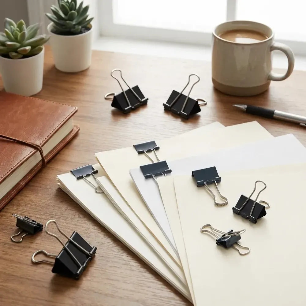 Strong mix binder clips - office