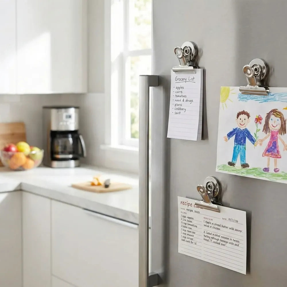 Strong office magnet clips